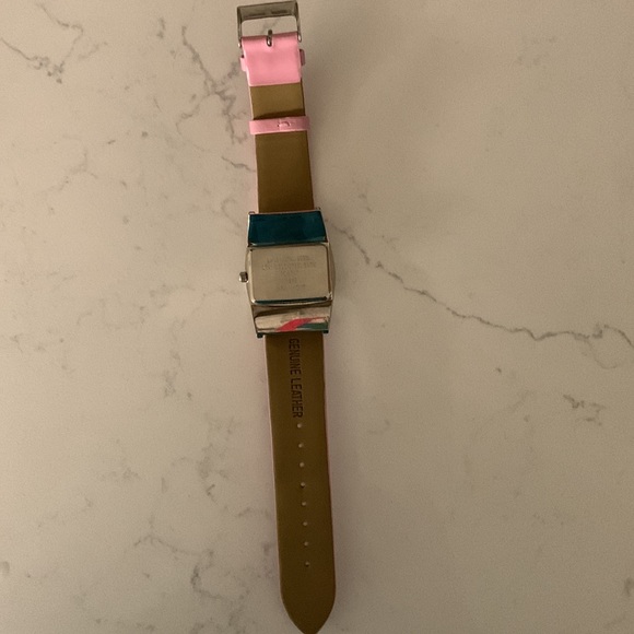 Pink Leather Band Watch - Picture 5 of 7